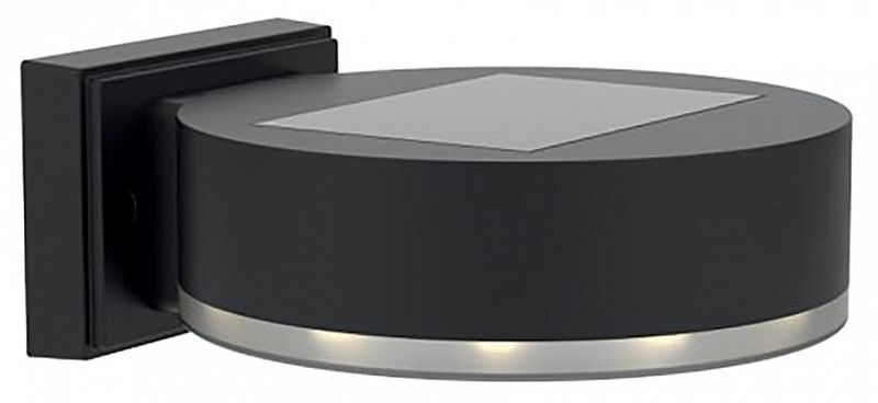 Solární lampa na stěnu/plot, 12x SMD LED