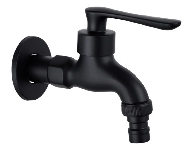 AZTE Vodovodný KOHÚTIK 1/2", čierny matný, 12 cm