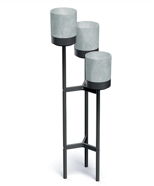 Stojan na květiny BLOOMIE STAND šedý 42cm