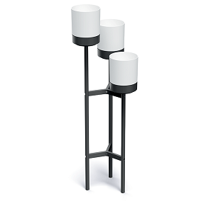 Stojan na květiny BLOOMIE STAND bílý 42cm