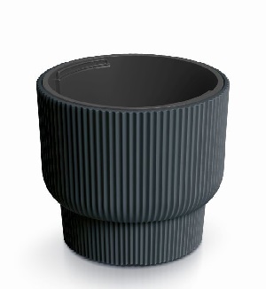 Kvetináč MILLY antracit 39,5 cm