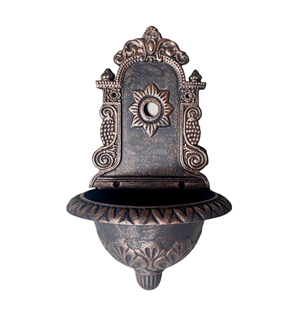 DEKORATÍVNÉ Liatinové  Umyvadlo MALÉ, medená patina