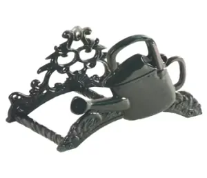 Liatinový NÁSTENNÝ DRŽIAK NA HADICU s konvičkou