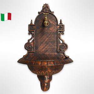 Záhradné umývadlo VERONA s kohútikom, ANTICKÝ BRONZ