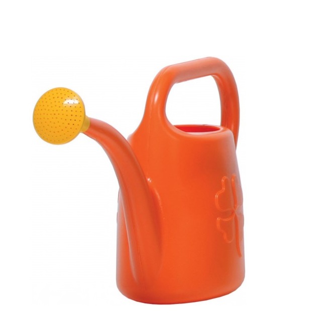 Záhradná kanvička KONI oranžová 4,5 l