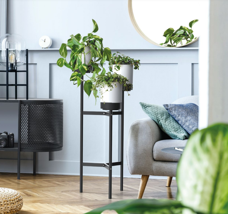 Stojan na květiny BLOOMIE STAND bílý 42cm