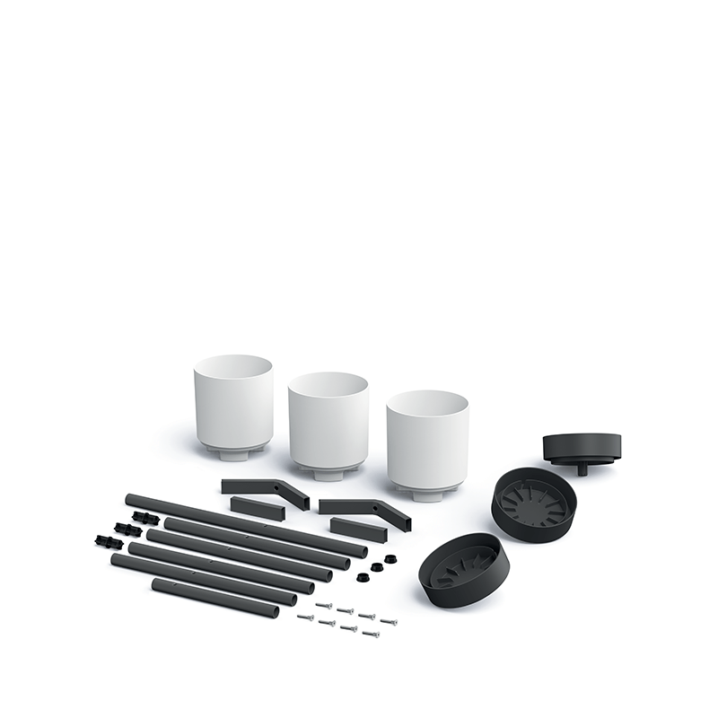 Stojan na kvety BLOOMIE STAND biely 54 cm