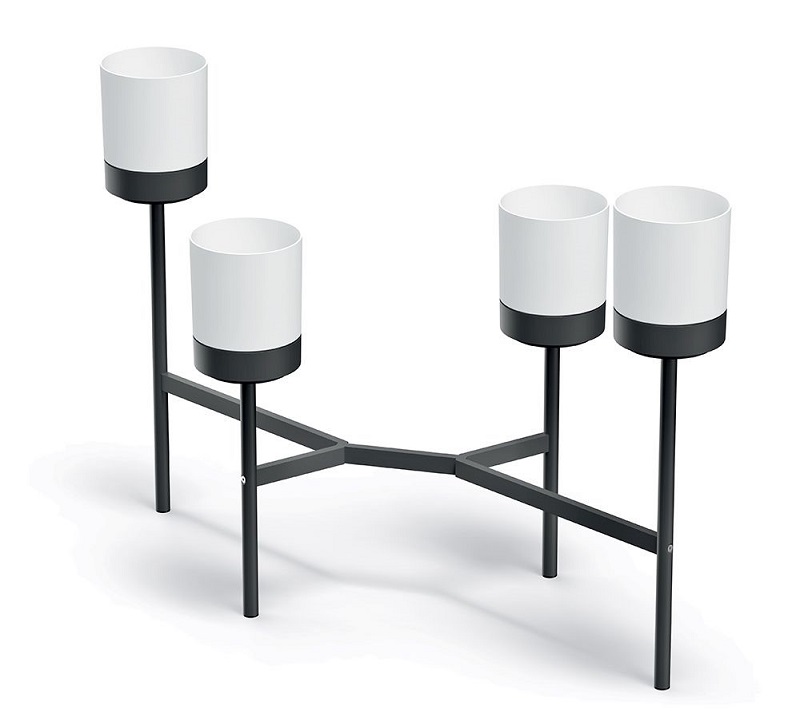 Stojan na květiny BLOOMIE STAND bílý 125cm