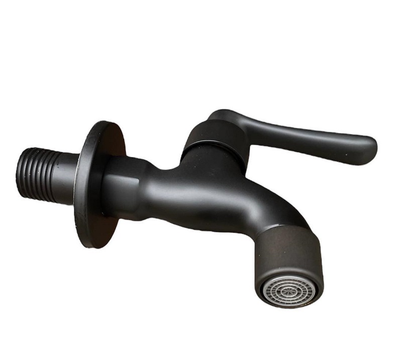 AZTE Vodovodný KOHÚTIK 1/2", čierny matný, 9,5 cm