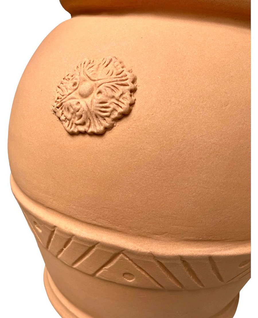 Amfora TOSCANO, terakota, 60x53cm