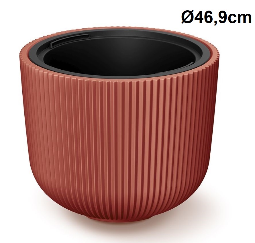 Kvetináč s vložkou MILLY medˇ Ø46,9 cm