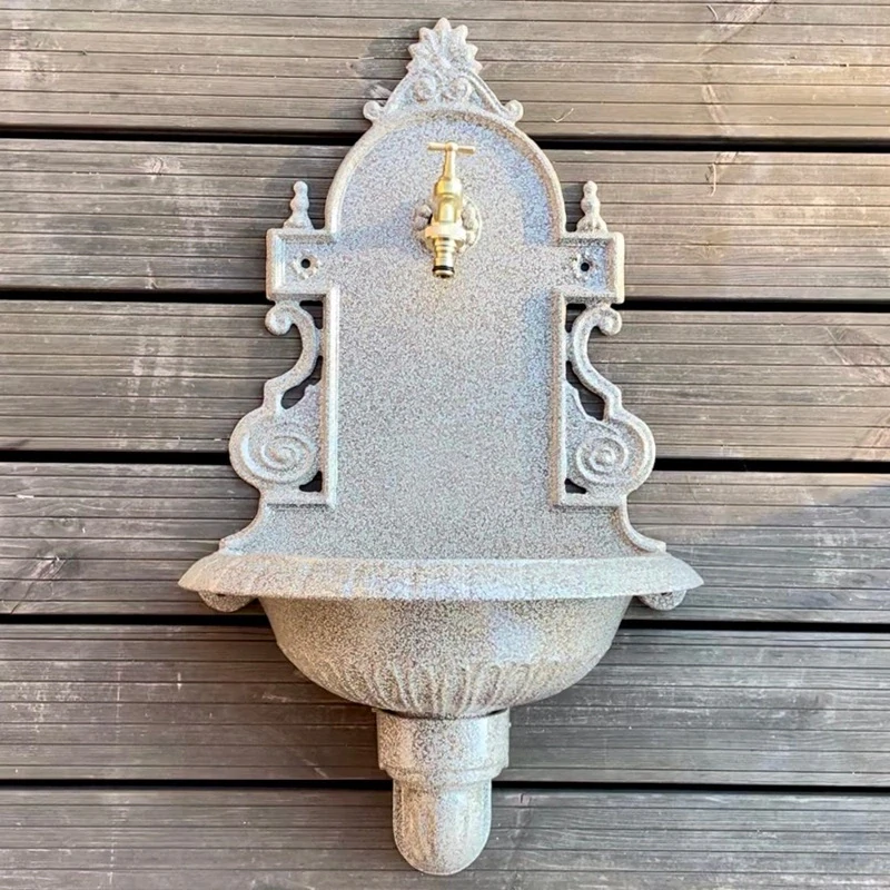 Záhradné umývadlo VERONA s kohútikom, BÉŽOVÝ GRANIT