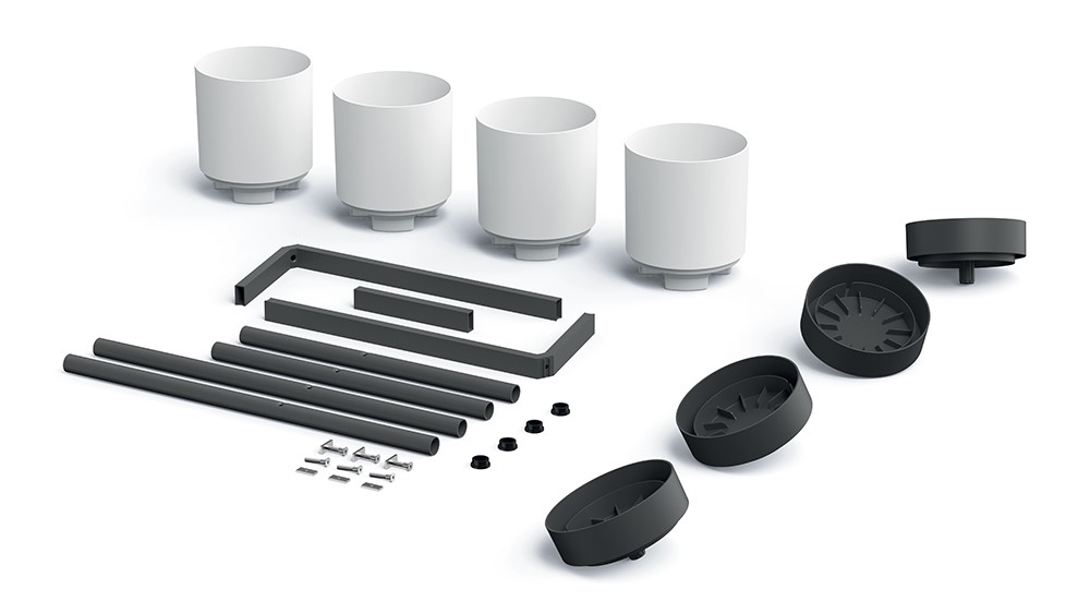 Stojan na květiny BLOOMIE STAND bílý 125cm