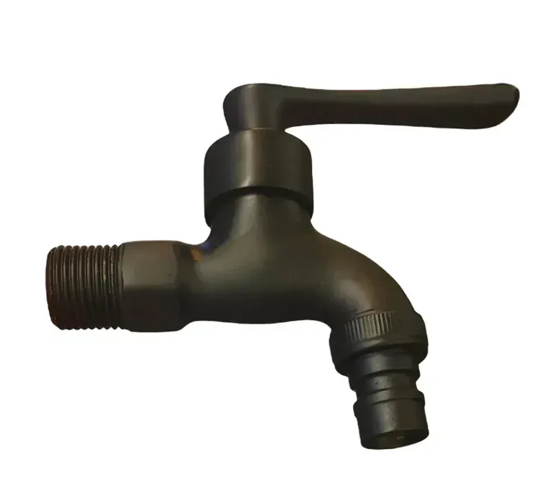 AZTE Vodovodný KOHÚTIK 1/2", čierny matný, 9 cm