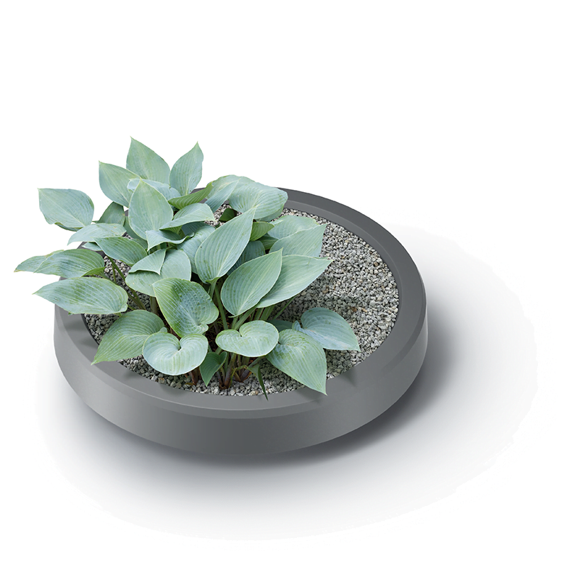 Květináč Maze Cap - šedý