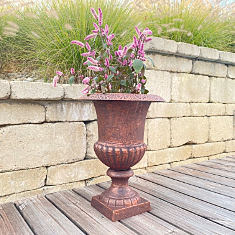 LITINOVÁ FRANCÚZSKÁ misa Lorraine na podstavci, výška 43 cm