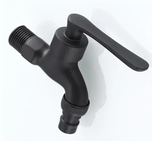 AZTE Vodovodný KOHÚTIK 1/2", čierny matný, 9 cm