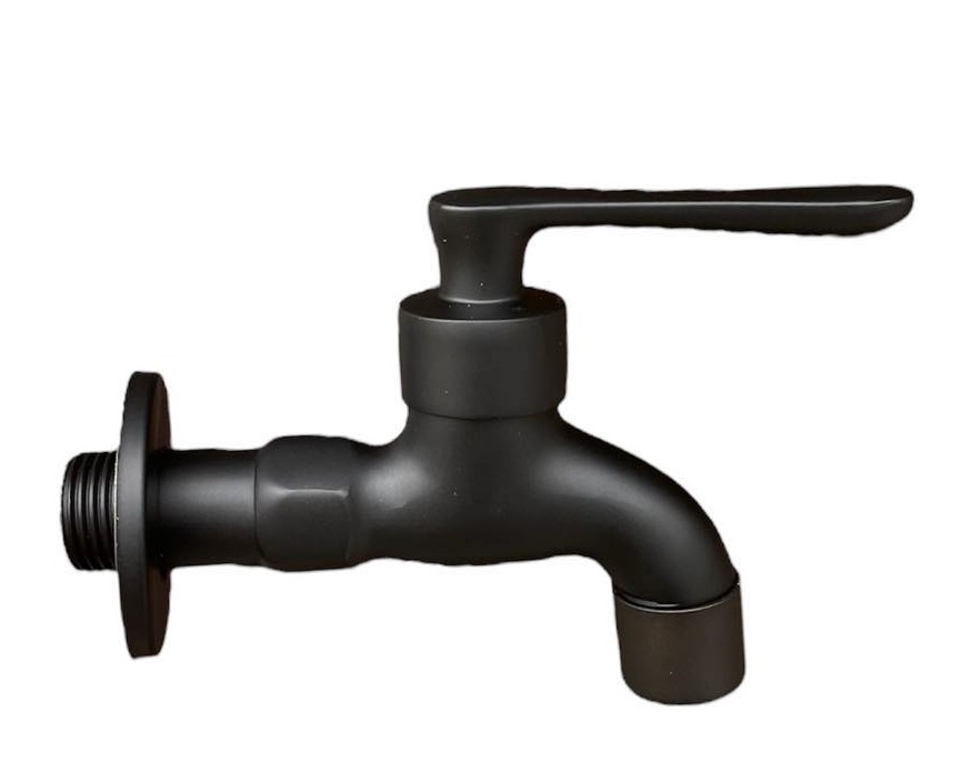 AZTE Vodovodný KOHÚTIK 1/2", čierny matný, 9,5 cm