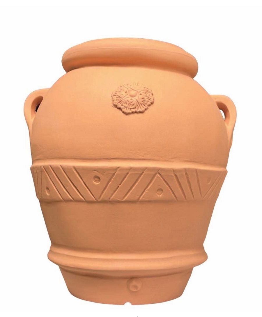 Amfora TOSCANO, terakota, 60x53cm