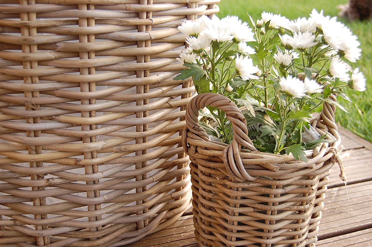 RATANOVÉ Koše DUO XLS, Grey - SET 