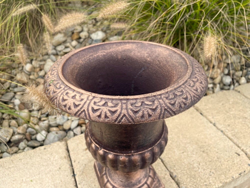 LITINOVÁ FRANCÚZSKÁ misa LÉA na podstavci, výška 30 cm