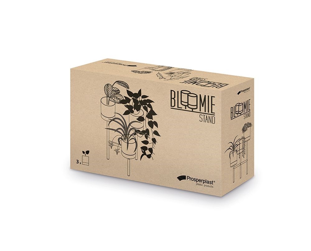 Stojan na květiny BLOOMIE STAND bílý 42cm