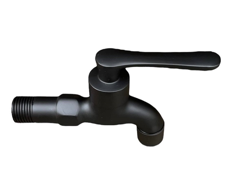 AZTE Vodovodný KOHÚTIK 1/2", čierny matný, 9,5 cm