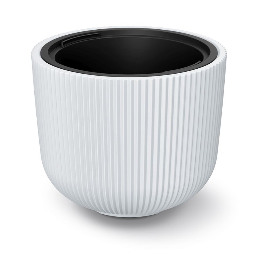 Kvetináč s vložkou MILLY svetlosivý Ø46,9 cm