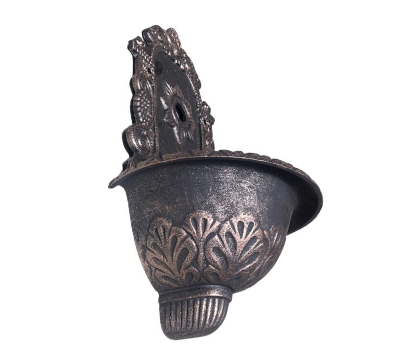 DEKORATÍVNÉ Liatinové  Umyvadlo MALÉ, medená patina