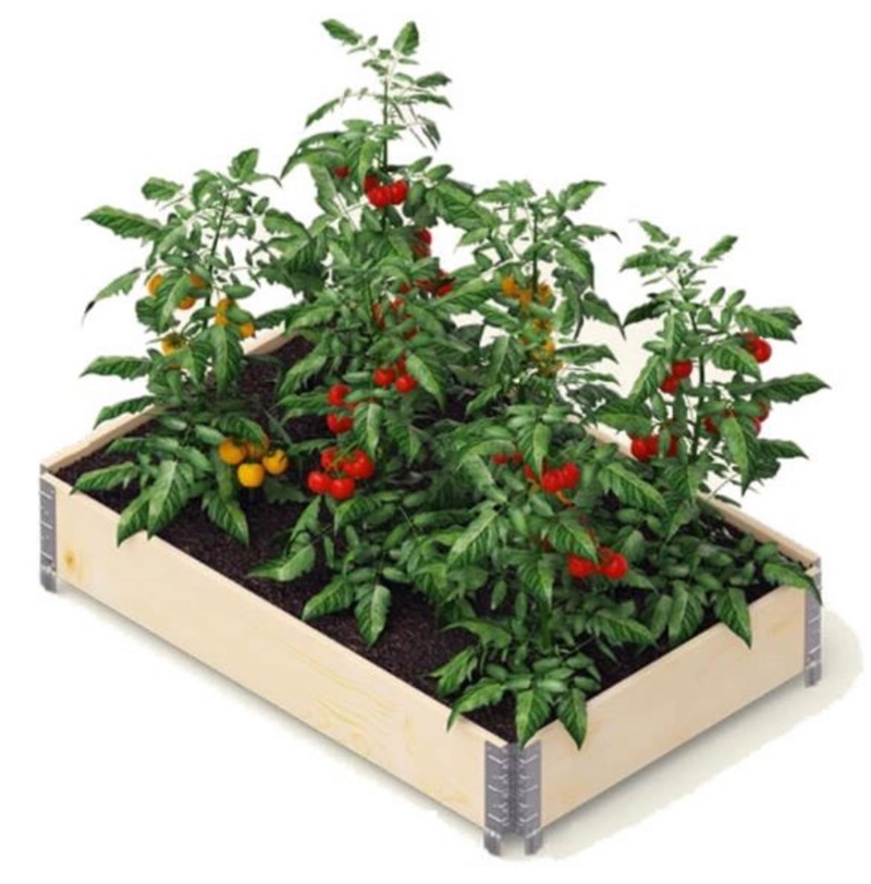 Vyvýšený záhon 120x40x25