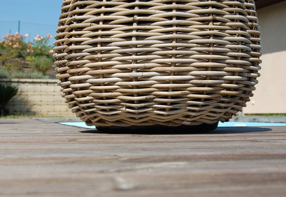 RATANOVÝ Kvetináč DRYPOT TINA medium, Ø45x34 cm