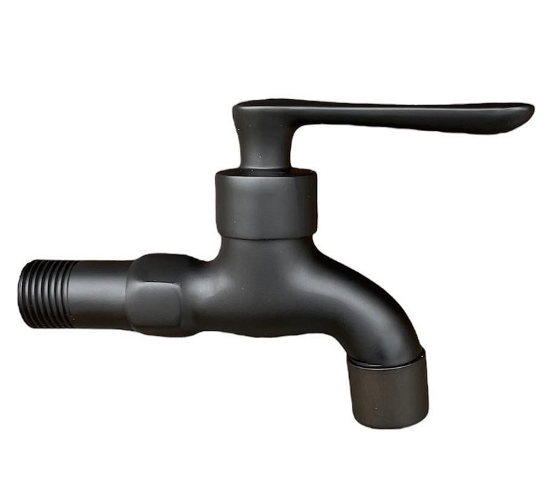 AZTE Vodovodný KOHÚTIK 1/2", čierny matný, 9,5 cm