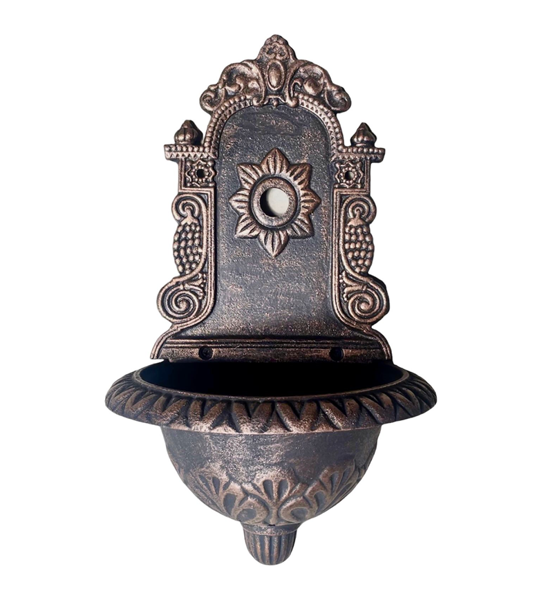 DEKORATÍVNÉ Liatinové  Umyvadlo MALÉ, medená patina