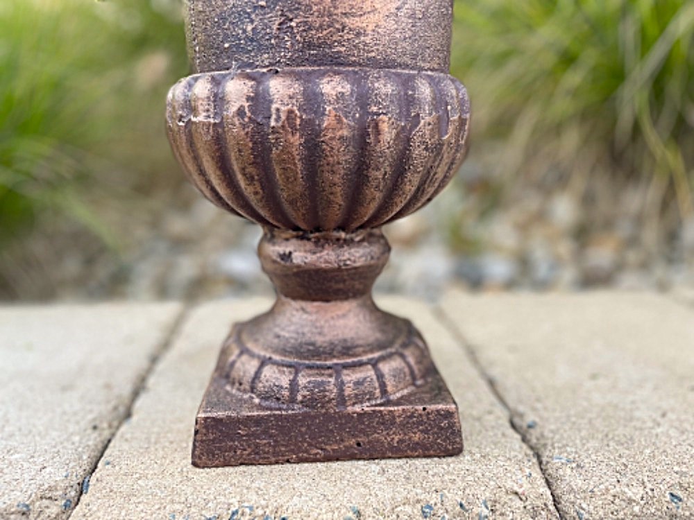 LITINOVÁ FRANCÚZSKÁ misa LÉA na podstavci, výška 30 cm