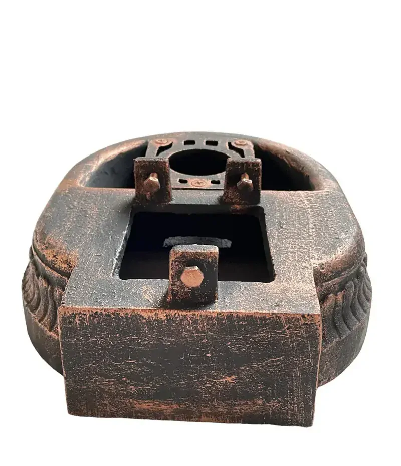 AZTE Vodovodný liatinový stĺpik, medená patina